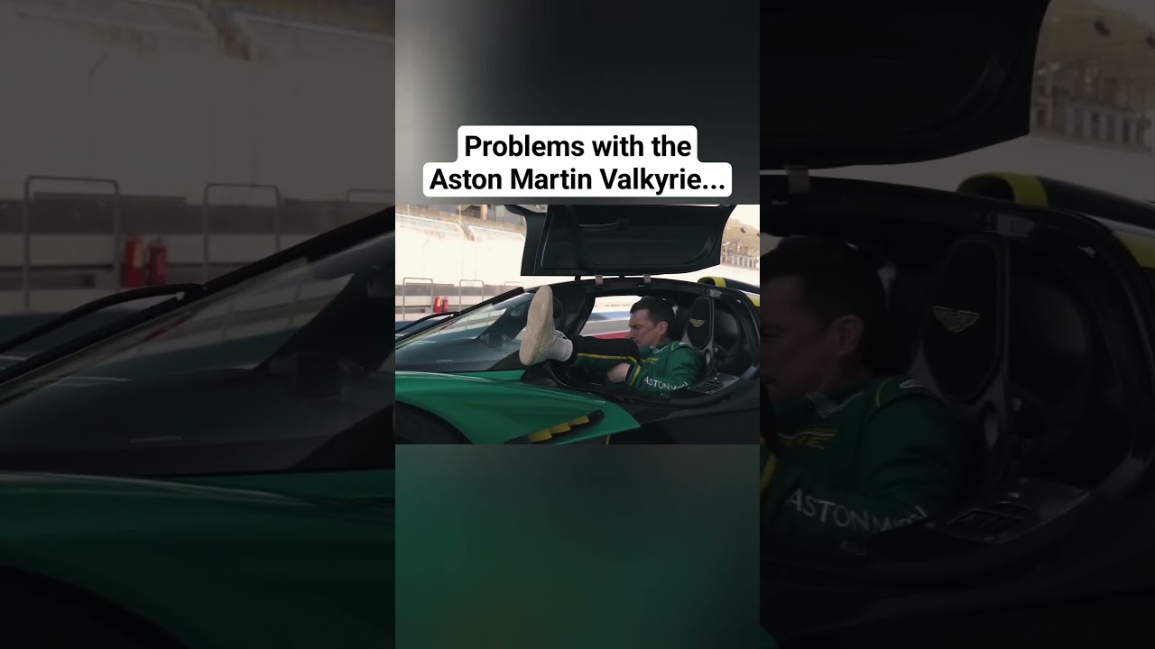 Problems with the Aston Martin Valkyrie…