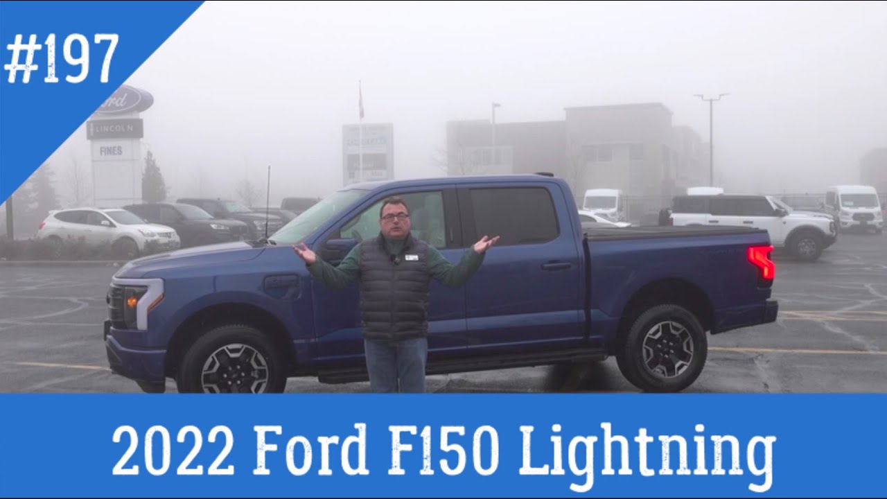 Episode 197 – 2022 Ford F150 Lightning Pickup All-Electric Review