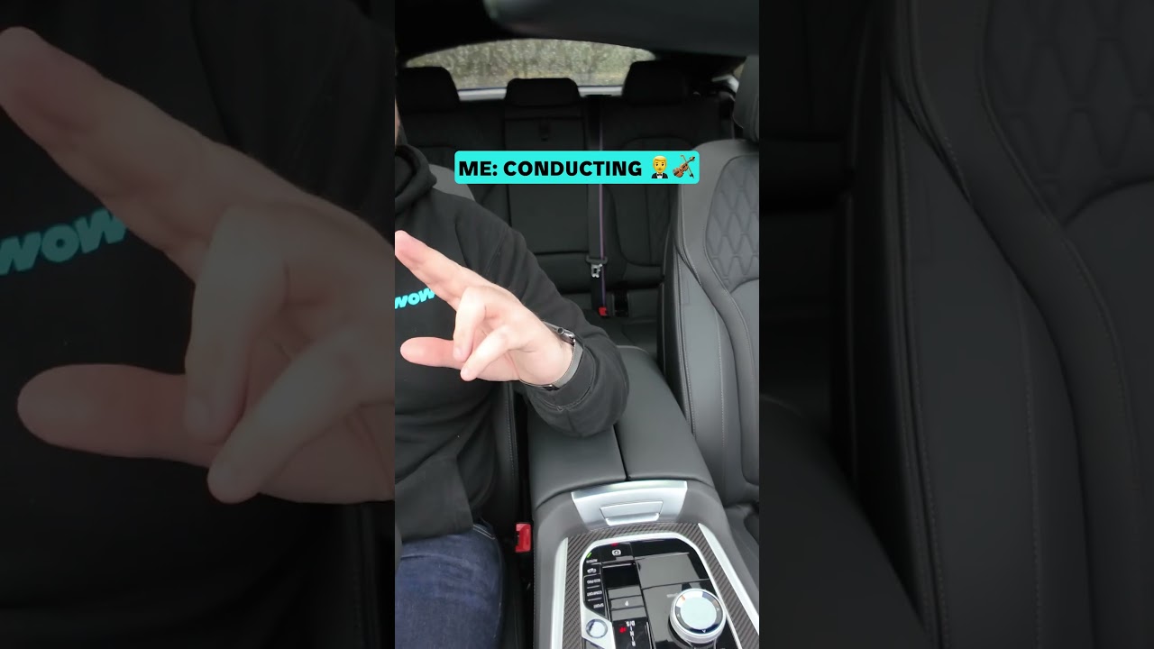 Conducting with BMW Gesture control!