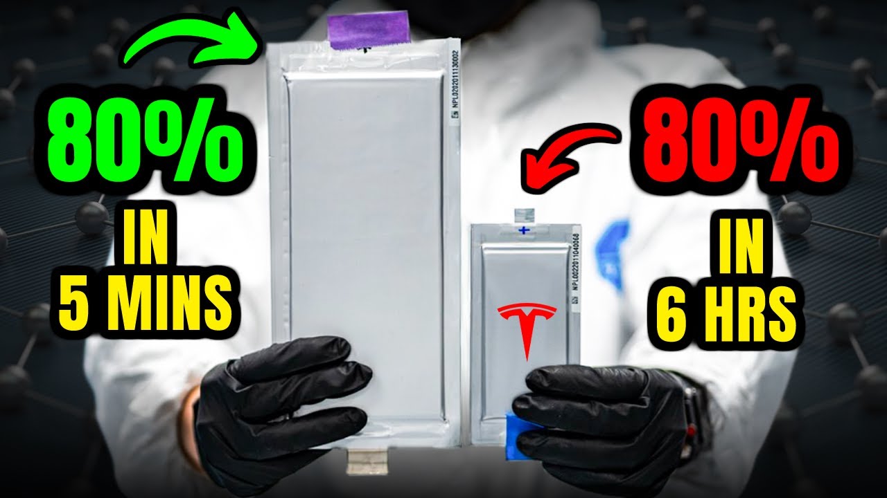 This NEW Battery Charges Faster Than Tesla!