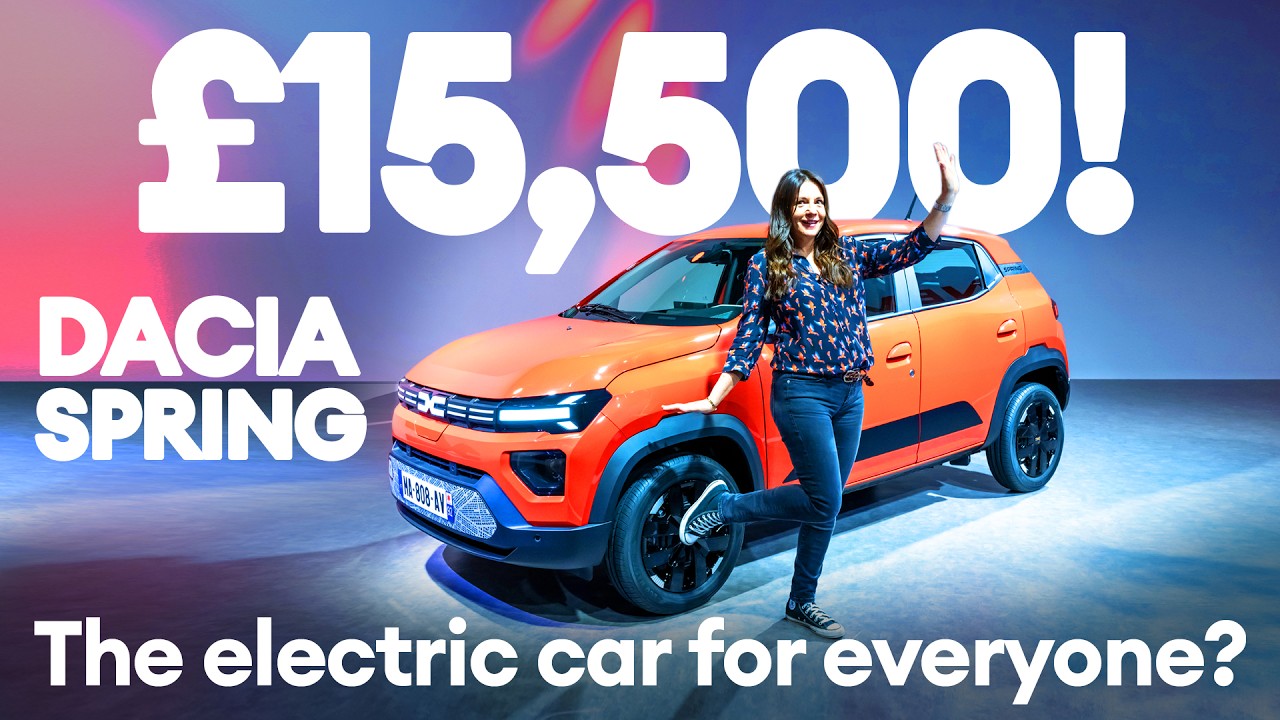 The £15k electric supermini is HERE! – 2024 Dacia Spring FIRST LOOK | Electrifying.com