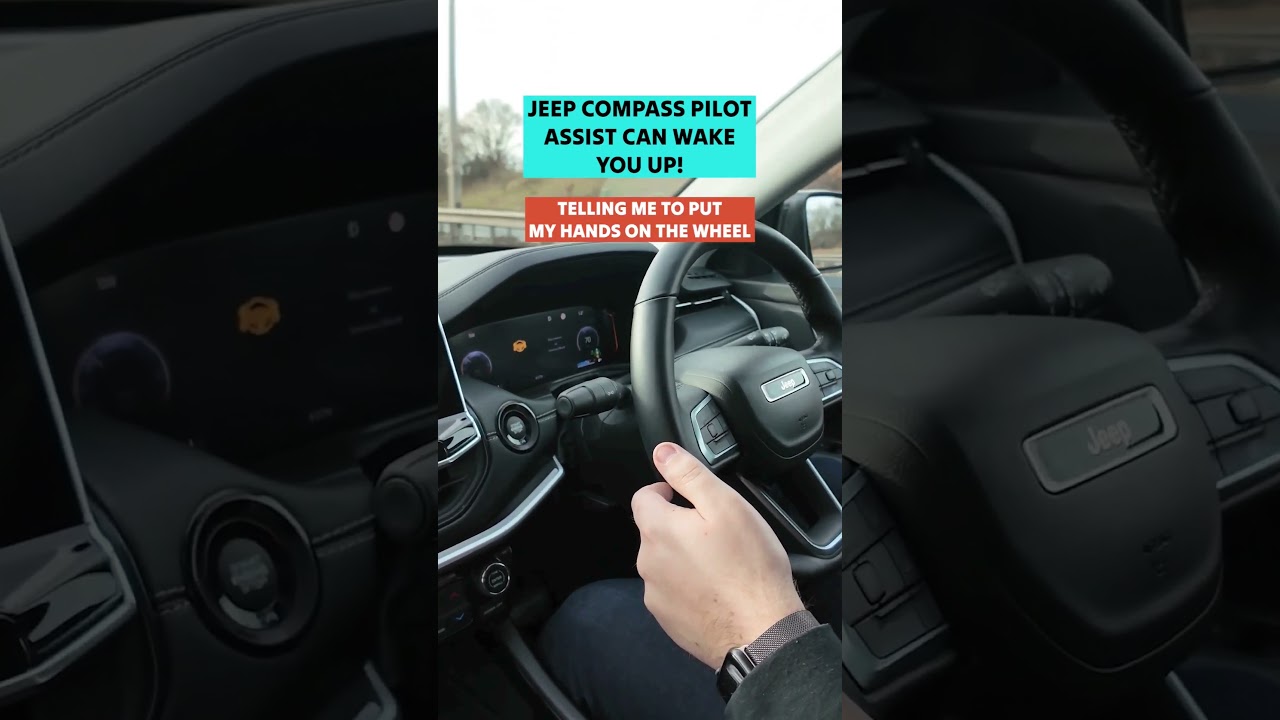 Jeep rolling up with some 10/10 safety tech!