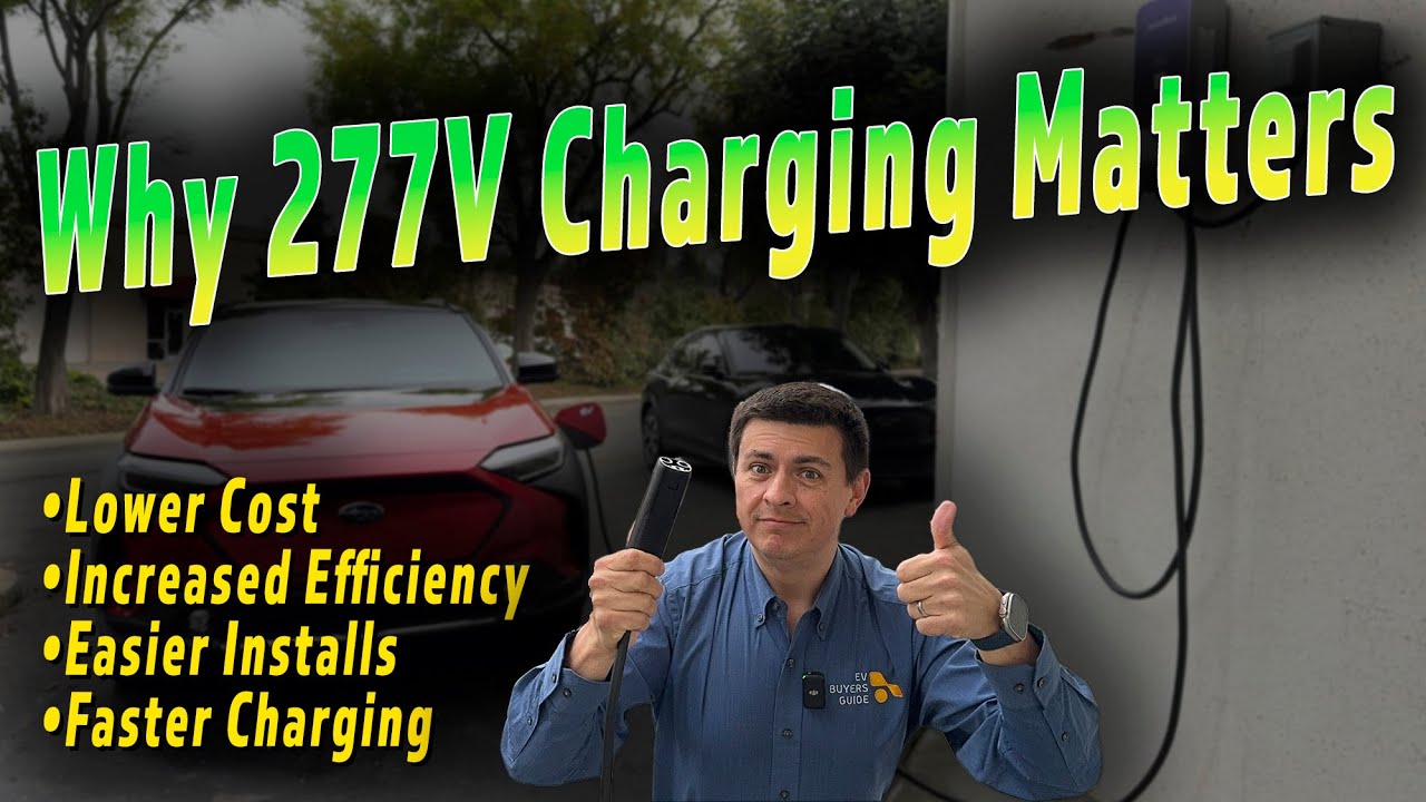 NACS/J3400’s Support For 277V Charging Is A Huge Deal and Here’s Why