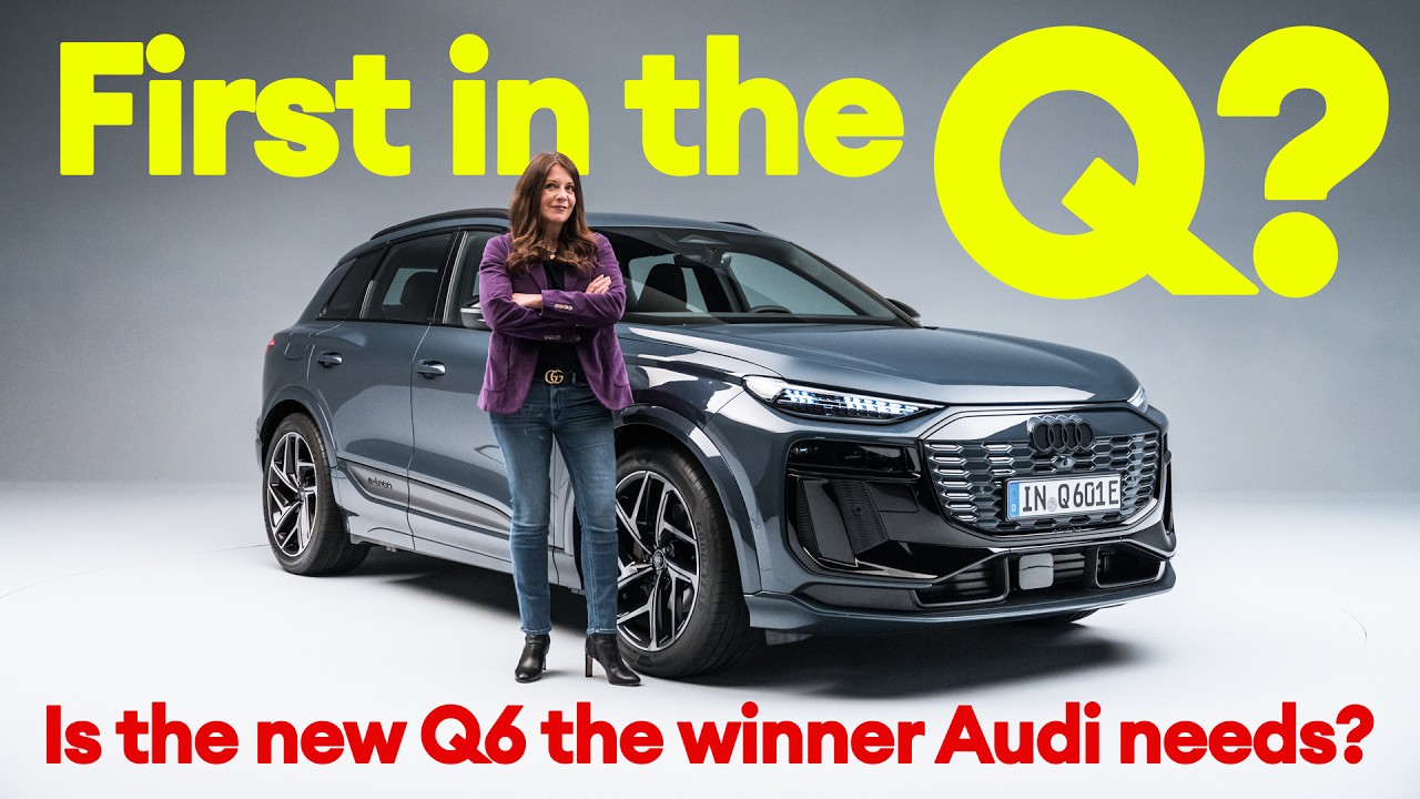 New Audi Q6 e-tron FIRST LOOK : time to jump the Q? | Electrifying