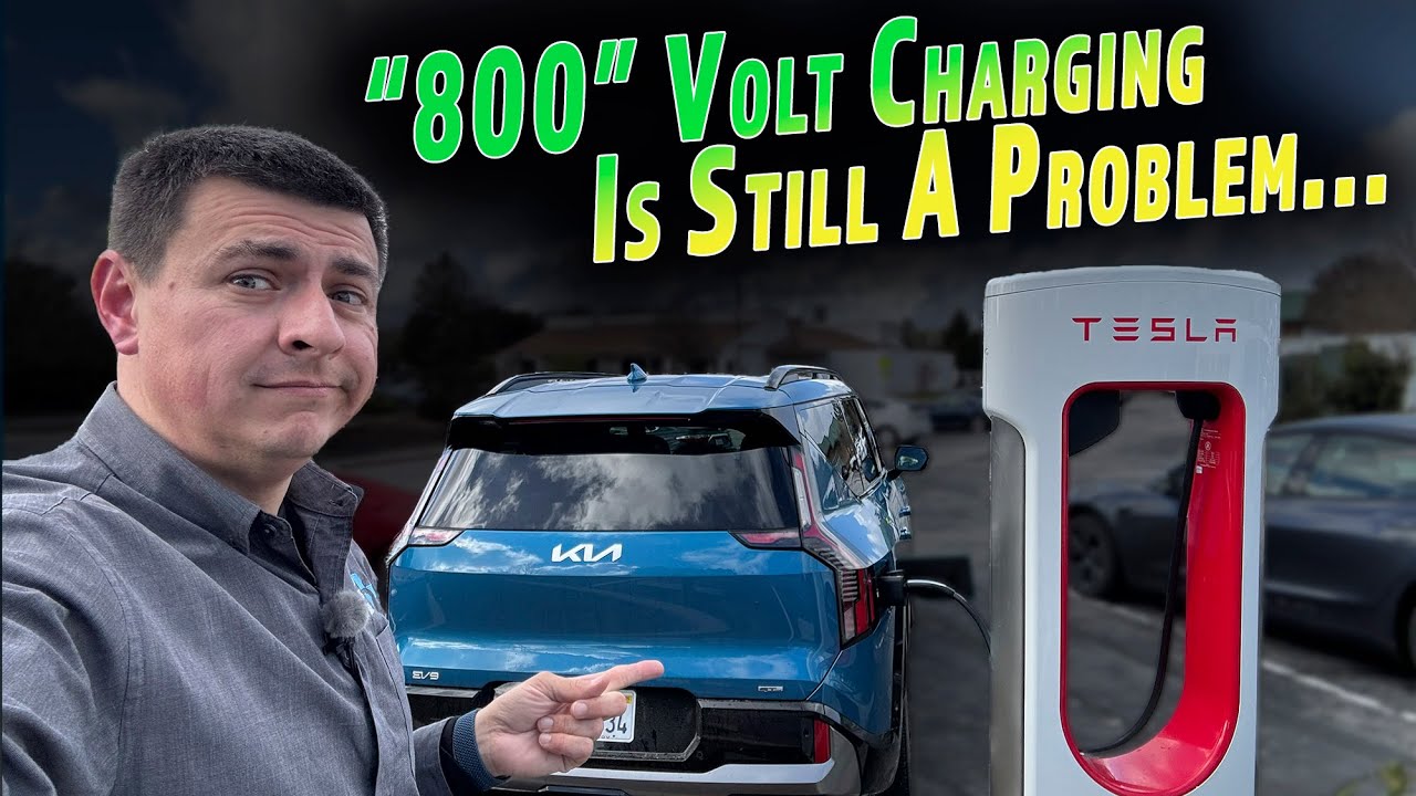 Supercharging A Kia EV9 Shows That Tesla Isn’t Ready For The 800V Revolution… Yet.