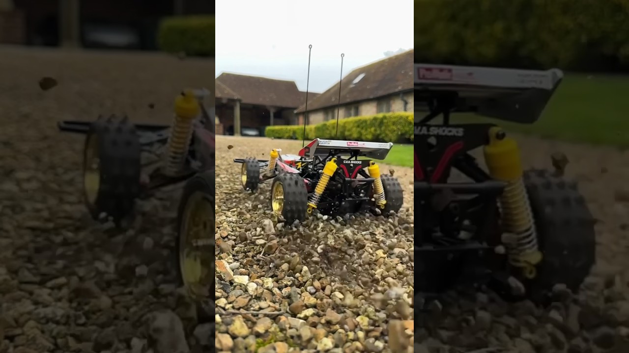 Taking my Tamiya Super Hot Shot for a RIP 🔥 #shorts #tamiya #tamiyasuperhotshot