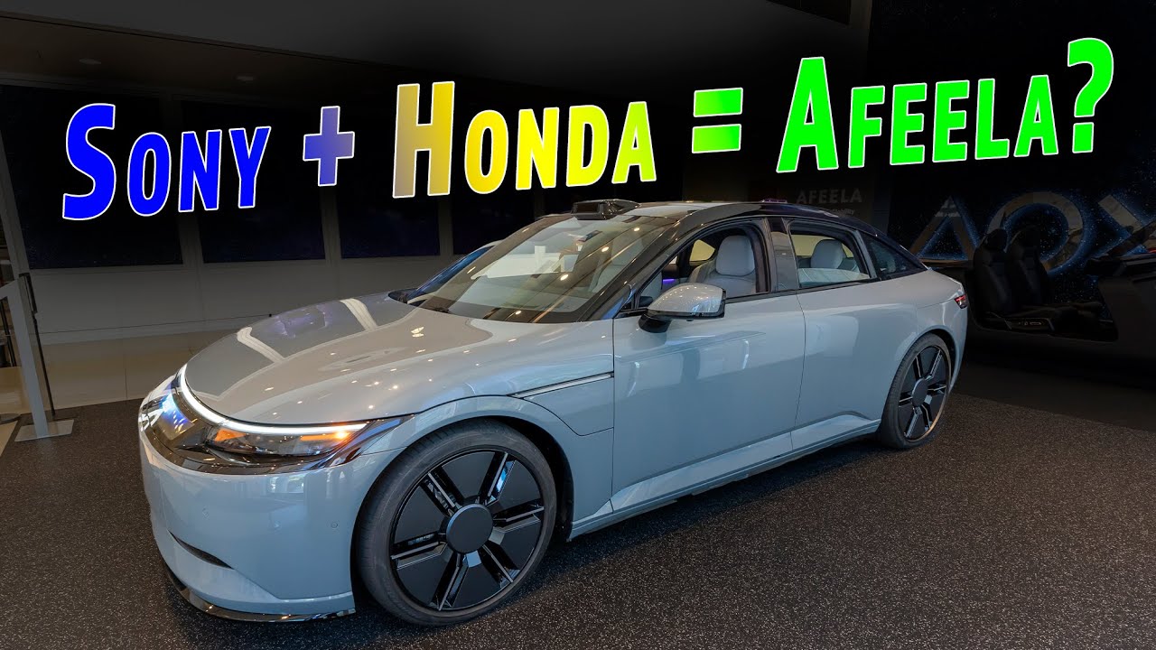 The 2026 Sony Honda Afeela Is Half Honda, Half Sony, And All In On HUGE Screens