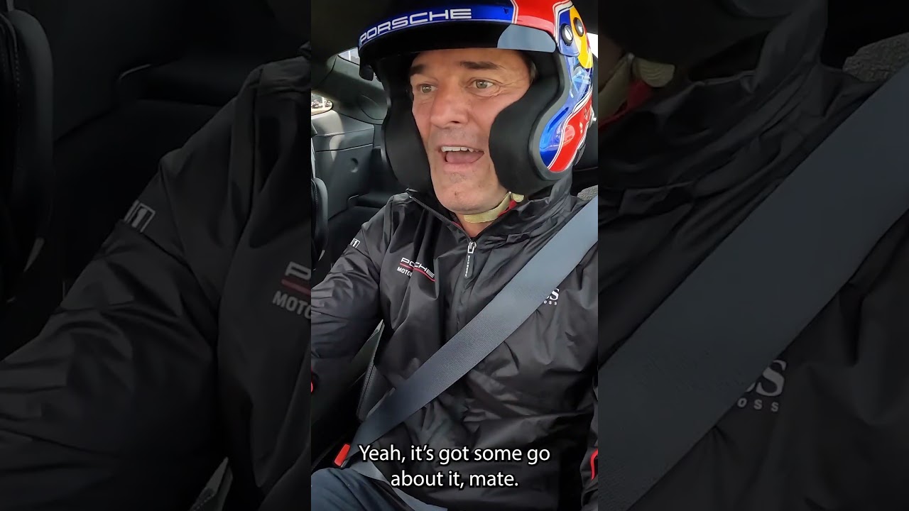 Mark Webber & Mat drive the 911 GTS hybrid at Goodwood!