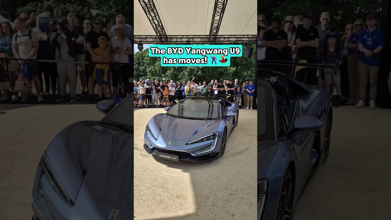 Yangwang U9 getting groovy 🕺💃