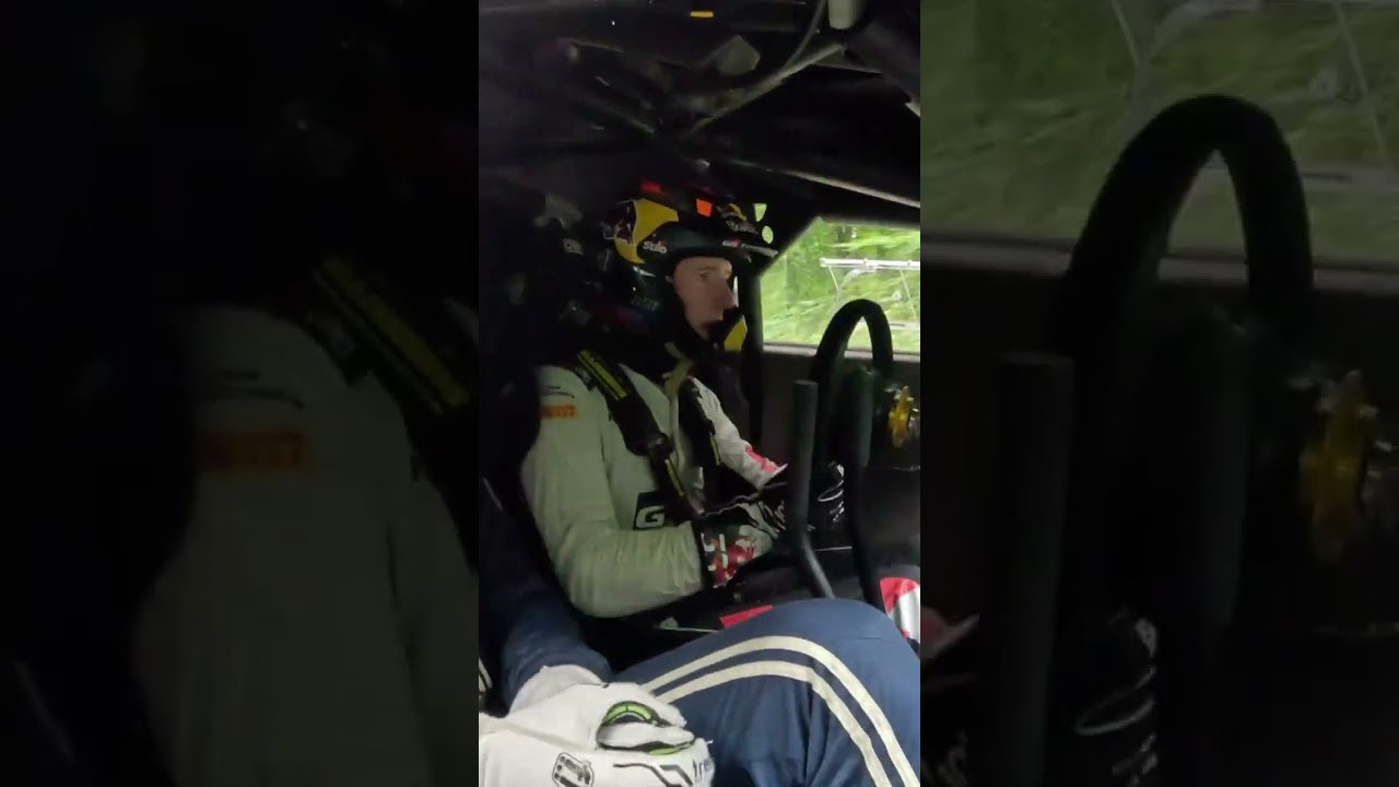 FULL SEND – On-Board 503hp Toyota GR Yaris WRC Rally 1 🔥 #shorts #wrc #toyotagryaris