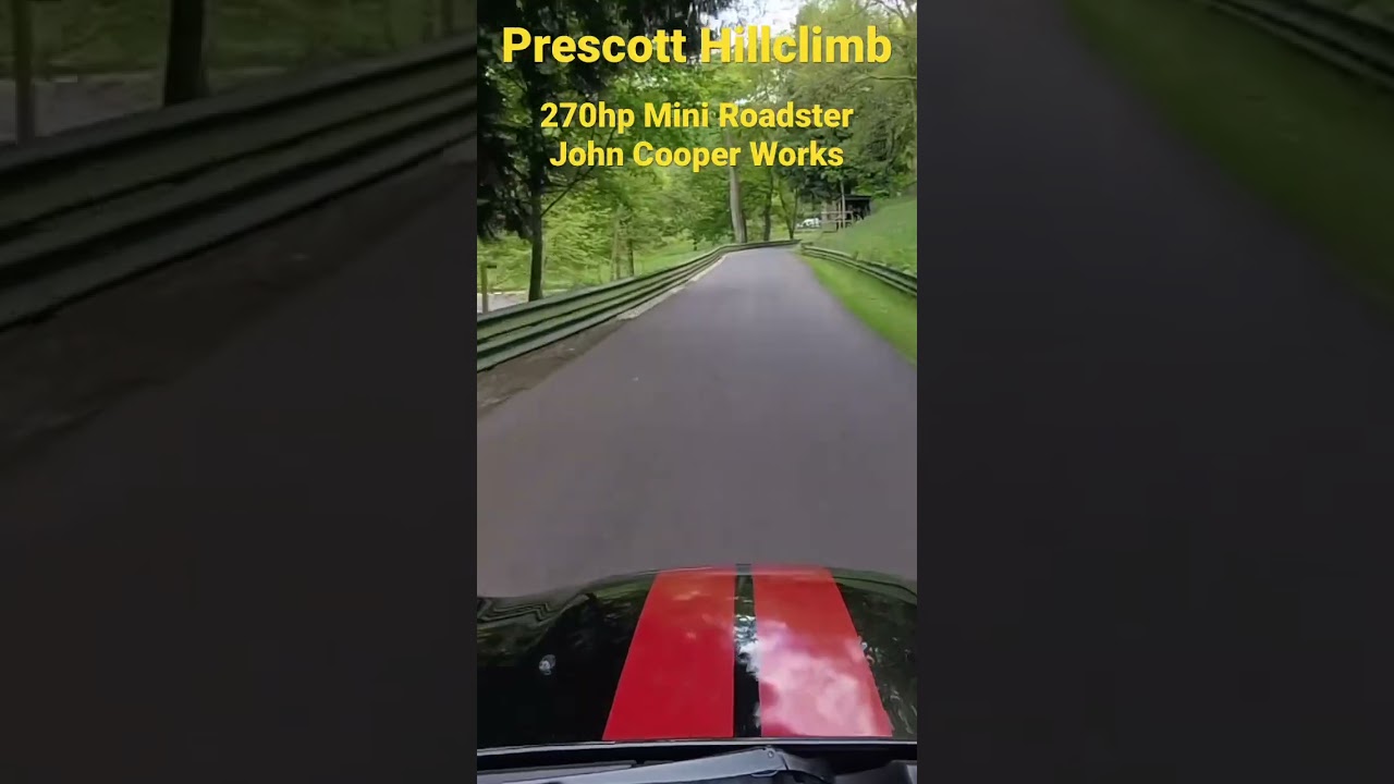 Prescott Hill Climb POV – Full Attack in 270hp Mini #petrolped #prescotthillclimb