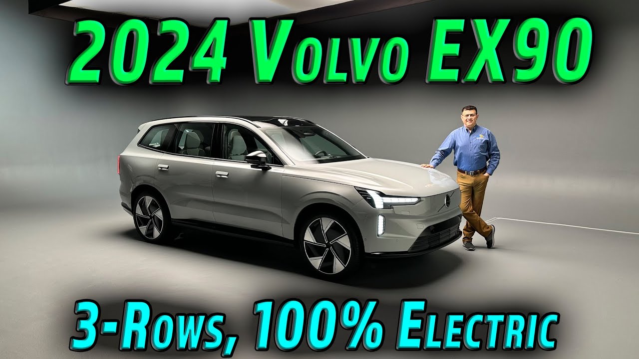 Volvo’s First Ground Up EV Is The XC90 Reincarnated As The 2024 EX90!