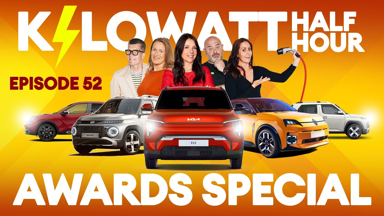 Kilowatt Half Hour Ep 52: Awards Special: Cars of the Year 2025 | Electrifying.com