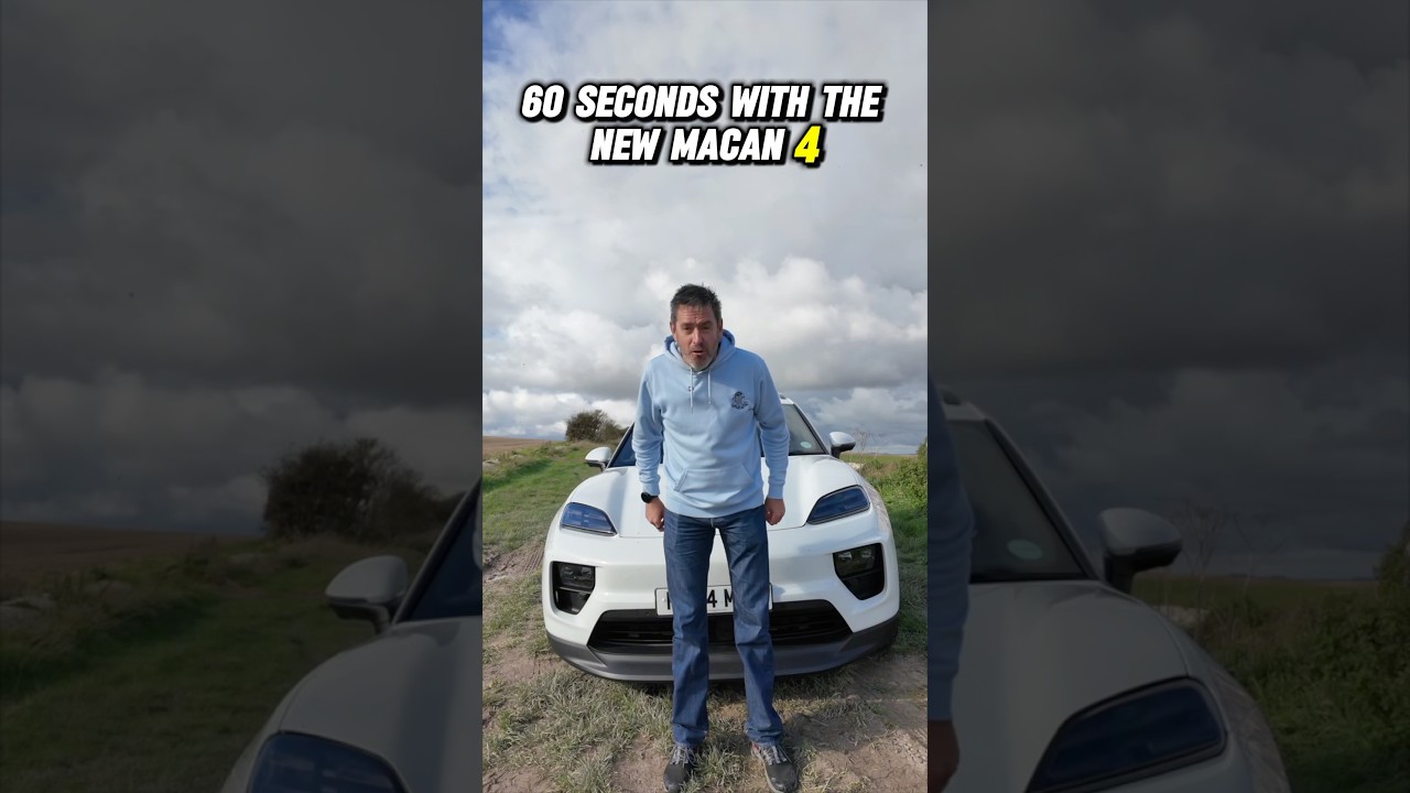 60 Seconds with the Porsche Macan EV ⏱️ #shorts #porsche #porschemacan #porscheev #feelelectric