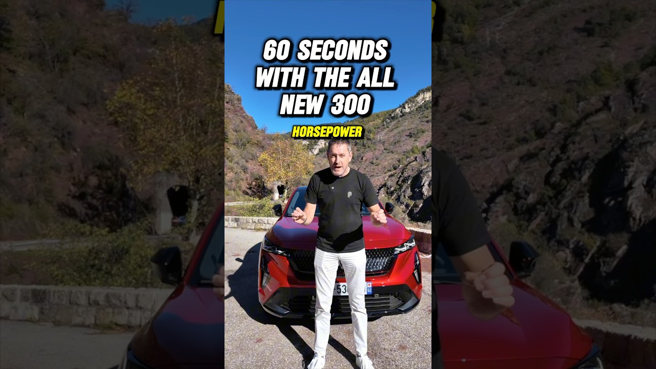 60 Seconds with the 300hp Renault Rafale PHEV #shorts #renault #renaultrafale #phev
