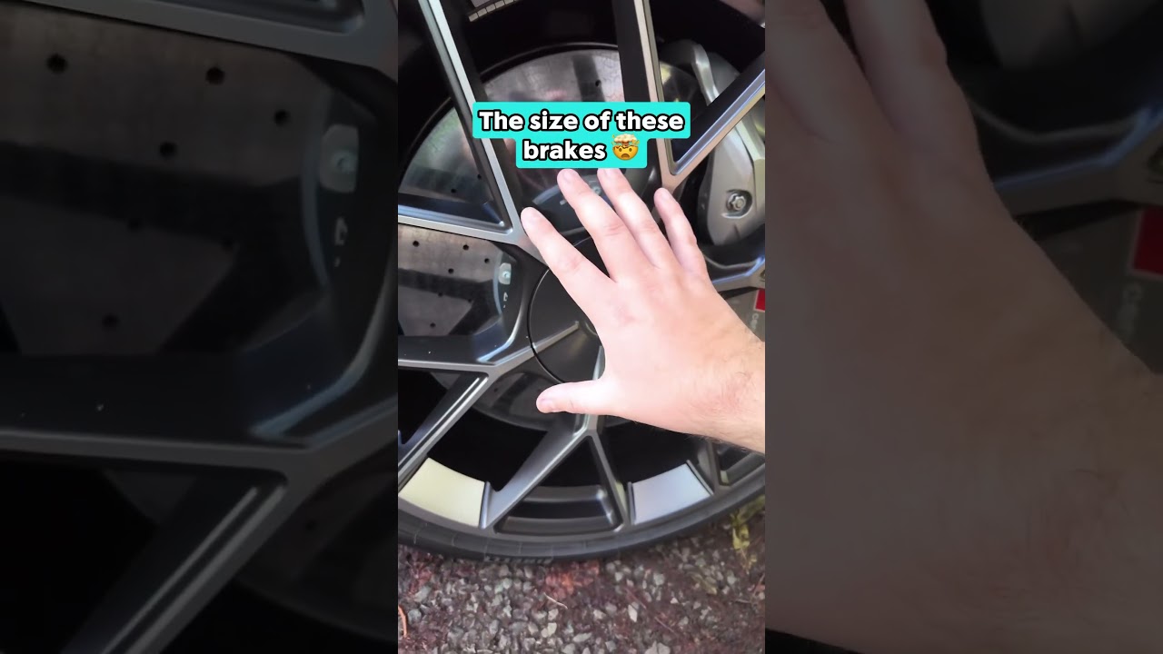 16.1 inch brake discs! That’s the same size as some cars wheels!