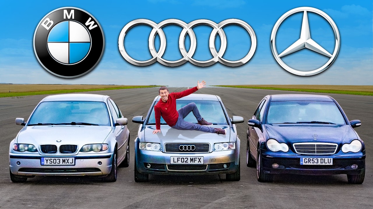 BMW v Mercedes v Audi: For £1,000!?