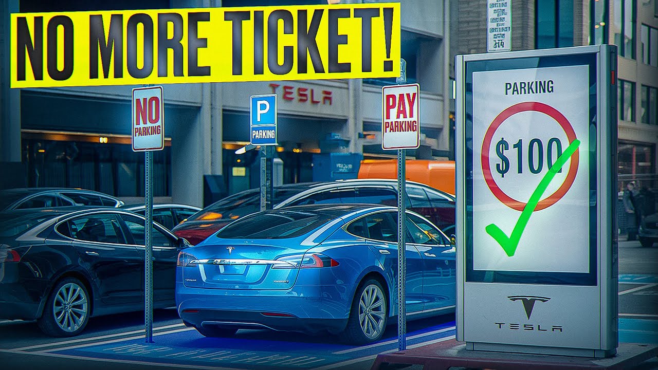 Never get another parking ticket with Tesla’s ticket avoidance mode!