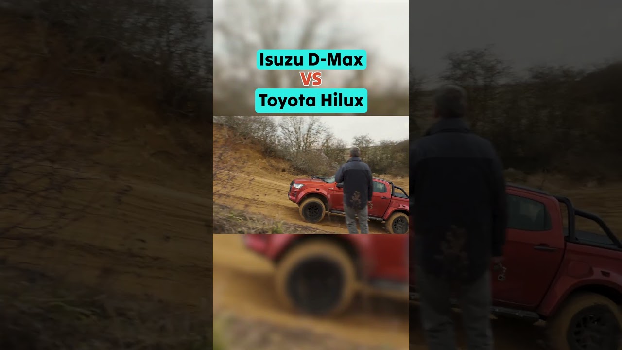 Isuzu v Toyota OFF-ROAD!