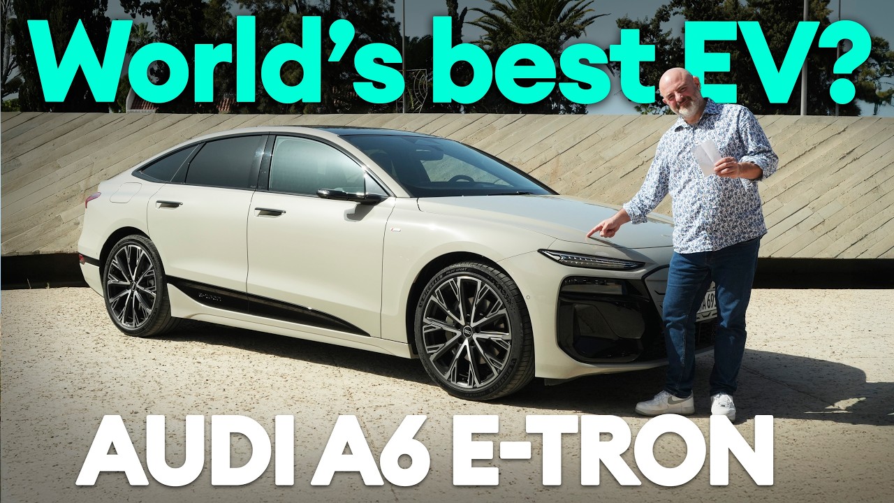 FIRST DRIVE: Audi A6 e-tron – the best electric car in the world? | Electrifying