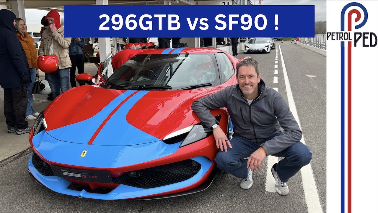 Ferrari 296GTB vs SF90 – Which is faster around Goodwood ?! | 4K