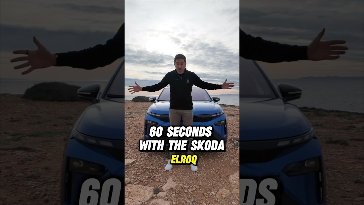 60 Seconds with the Škoda Elroq ⏱️ #shorts #skoda #skodaelroq #petrolped