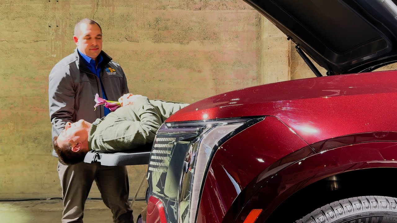 How big is the frunk in the Escalade IQ? BIG.