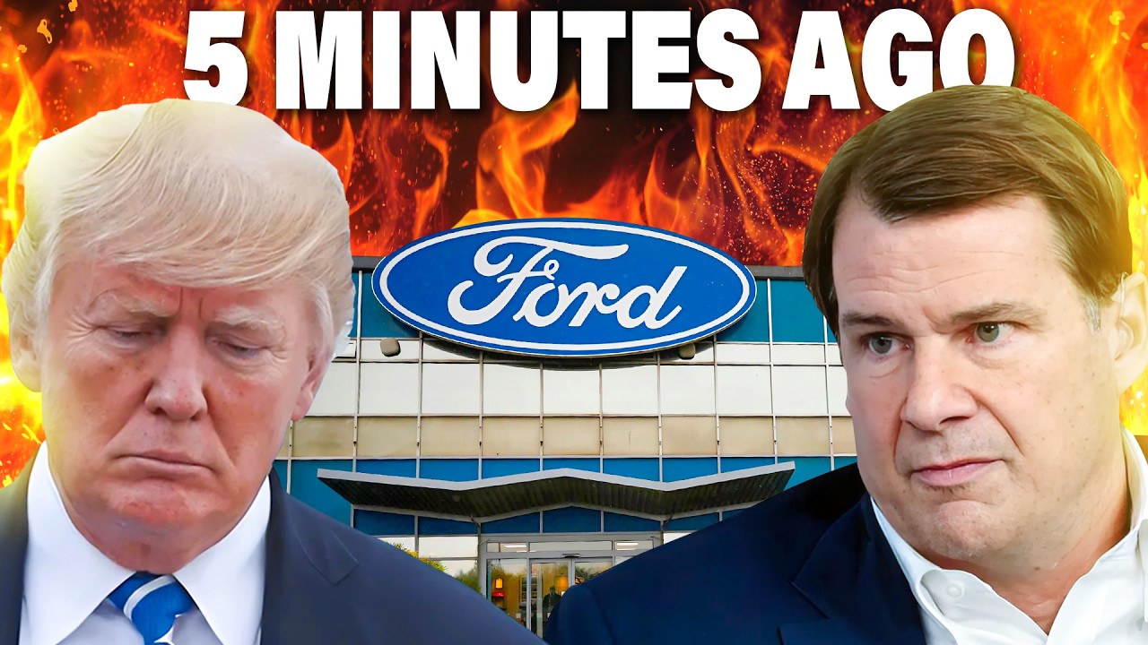 Ford’s CEO Just Dropped A SHOCKING BOMBSHELL On Trump!