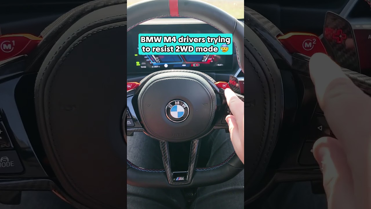 BMW M drivers trying to resist 2WD mode 😰