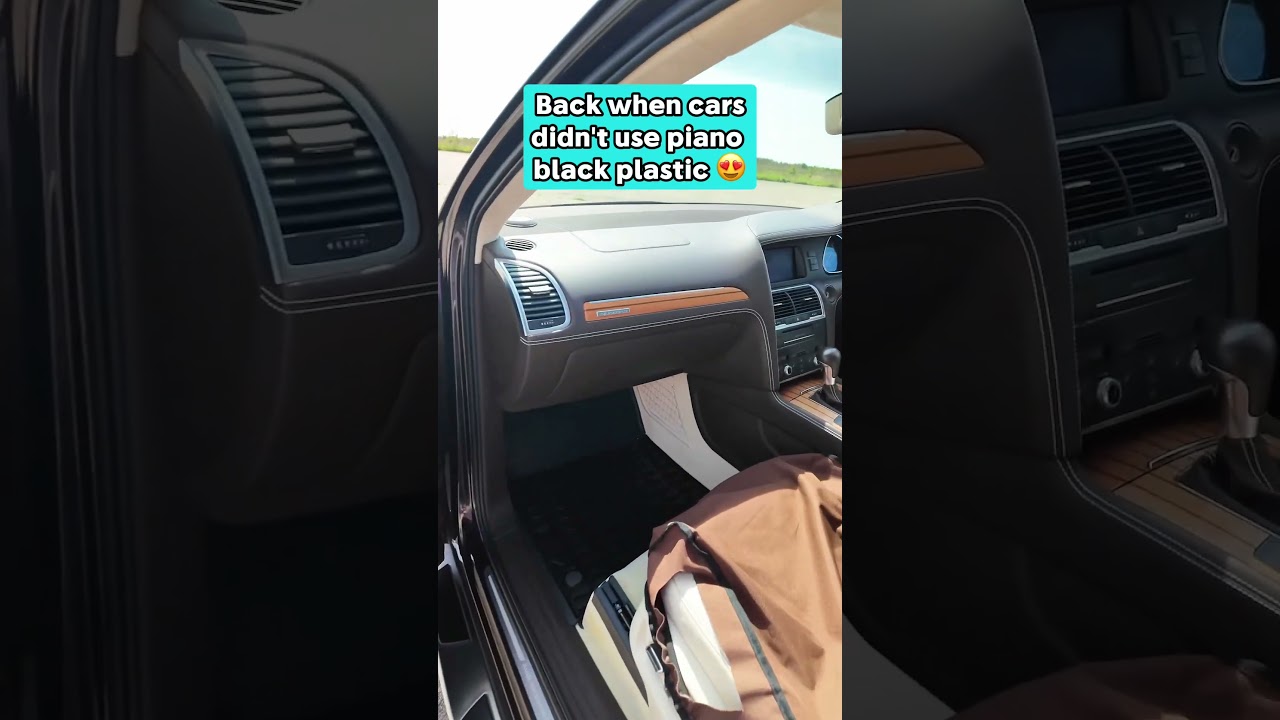 Do you hate piano black plastic? Maybe it’s time to buy used!