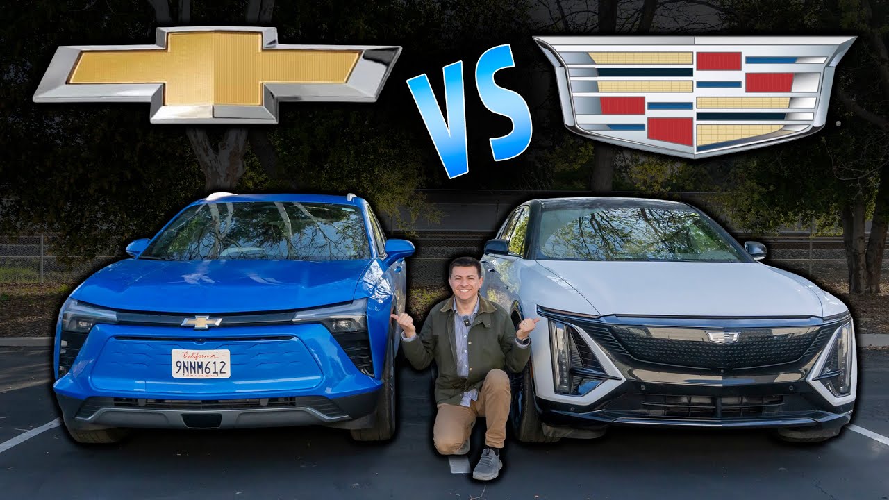 2025 Cadillac LYRIQ v 2025 Chevy Blazer EV