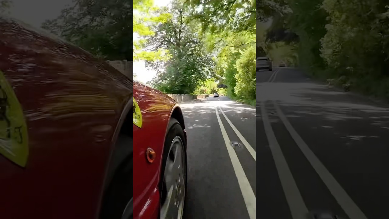 Escape to a World of V8 Driving Bliss 🔥 #shorts #ferrari #ferrari348