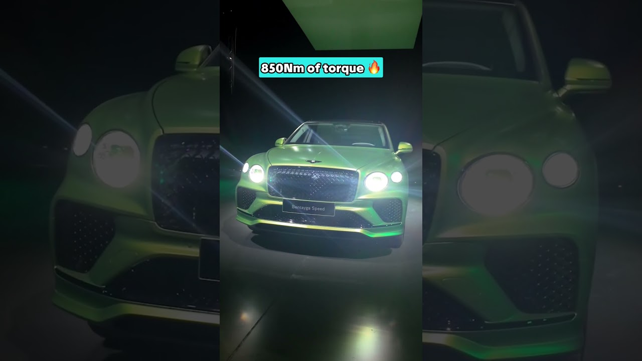 What do you think of the new Bentayga Speed? 🤔