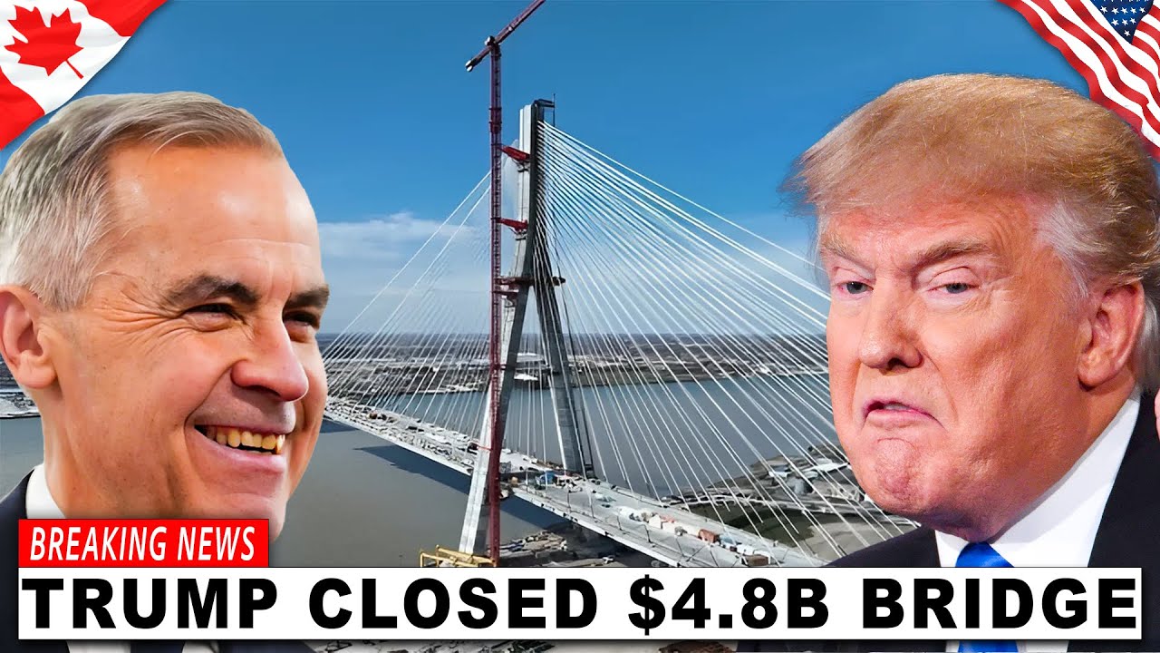 $4.79 BILLION Disaster! Canada’s Gordie Howe Bridge Doomed to Be a Ghostly Ruin in Trump’s Trade War