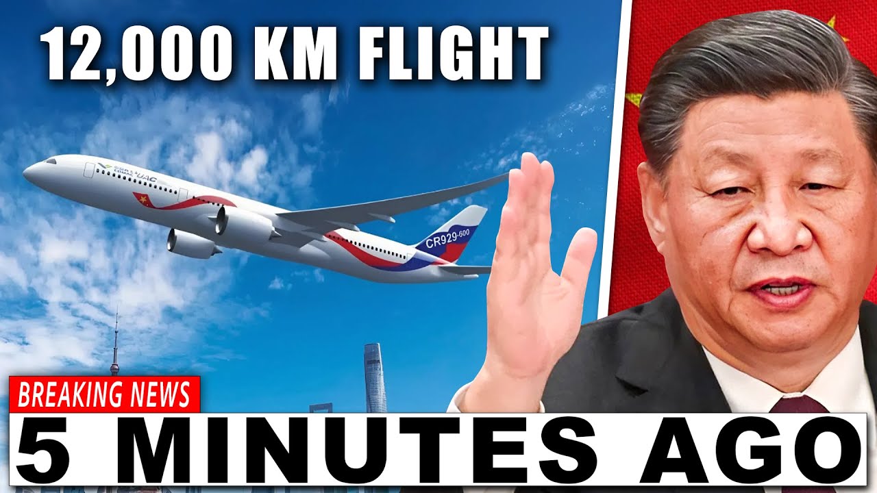 China’s C929 SHOCKS the World with 12,000km Test Flight – Boeing & Airbus Left Speechless!
