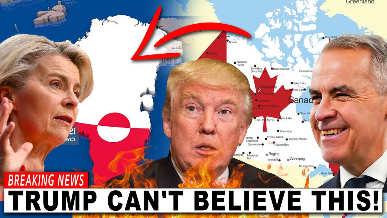 Trump’s Fury Erupts as Greenland Ditches U.S. for Canada’s Mega Mining Deal!