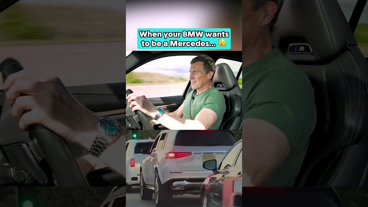 When your BMW wants to be a Mercedes… 🫨