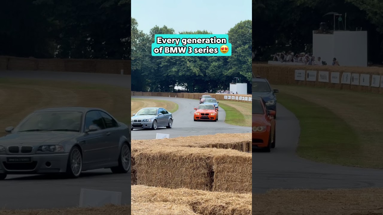 Every generation of BMW 3 Series 😍