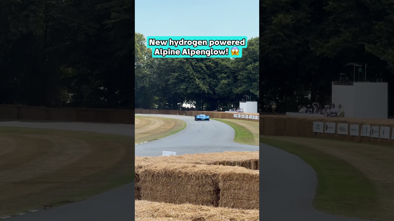 New hydrogen-powered Alpine Alpenglow! 😱