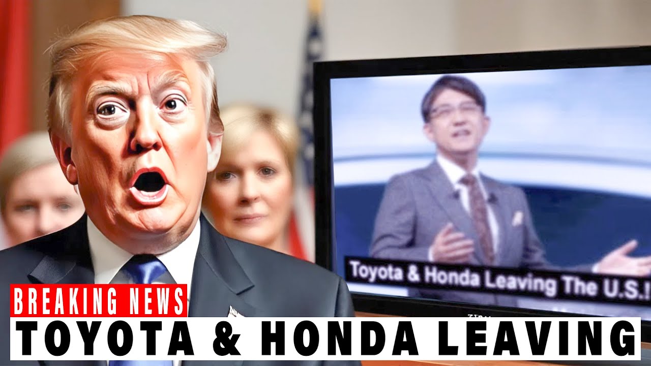 5 MINUTES AGO: Toyota & Honda Leave U.S. Over Trump’s Tariffs — No More Japan Cars?! Trade War, EV