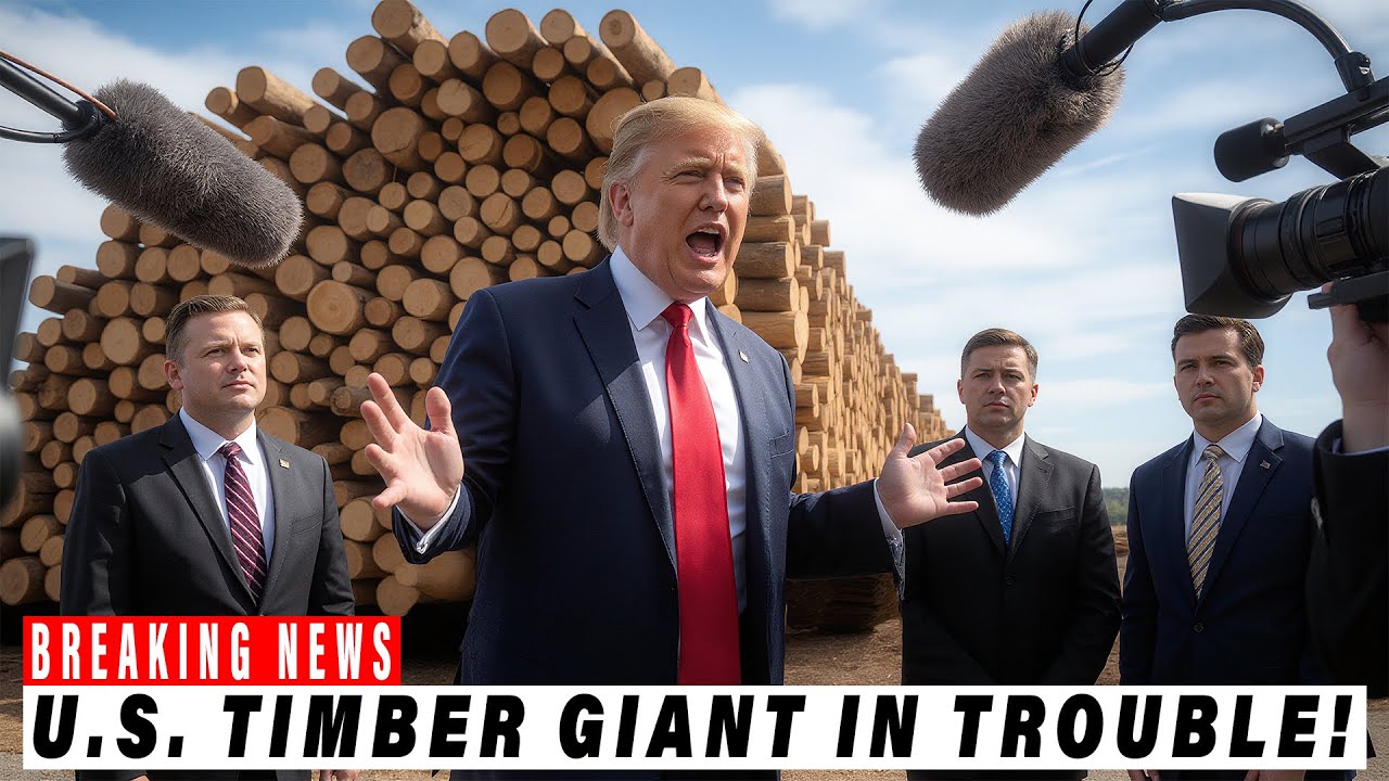 U.S. Housing Is In jeopardy as Timber Giant COLLAPSES Amid Canada Tariffs – Trump’s Trade War