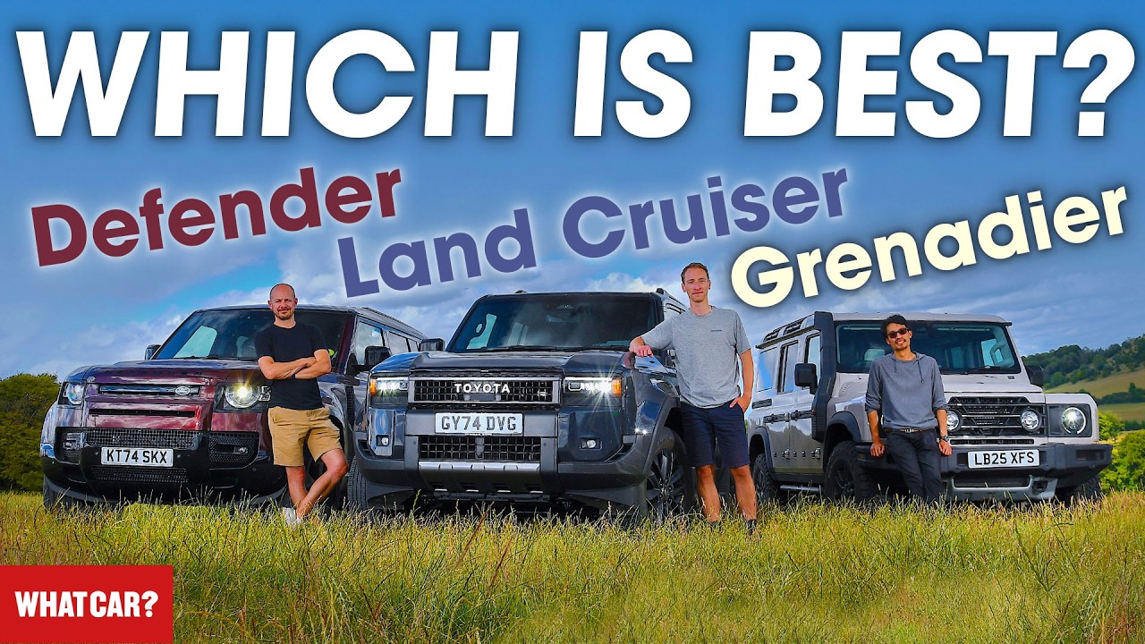 NEW Toyota Land Cruiser vs Land Rover Defender vs Ineos Grenadier review – What’s the BEST 4×4?