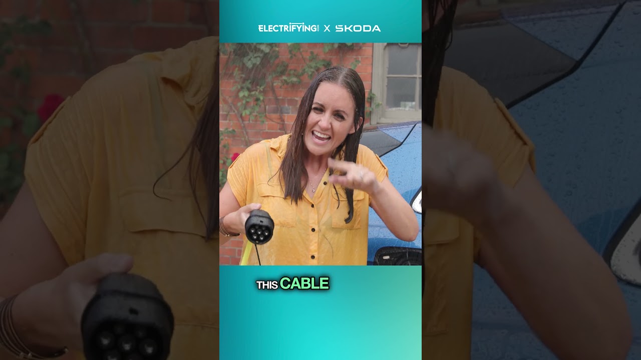 EVs can’t… charge in the rain