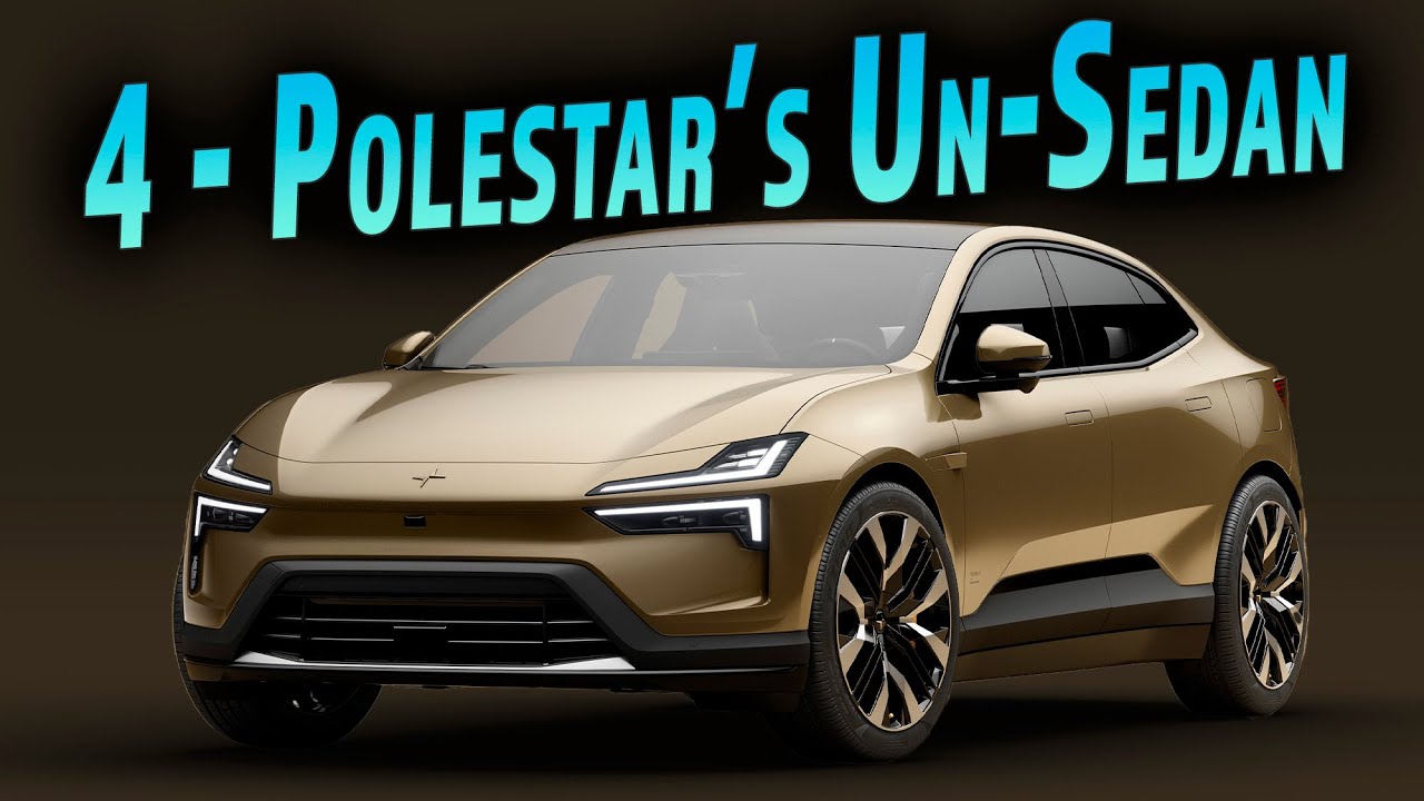 The Polestar 4 Is The EV “SUV” Answer To The BMW 5-Series And Tesla Model S