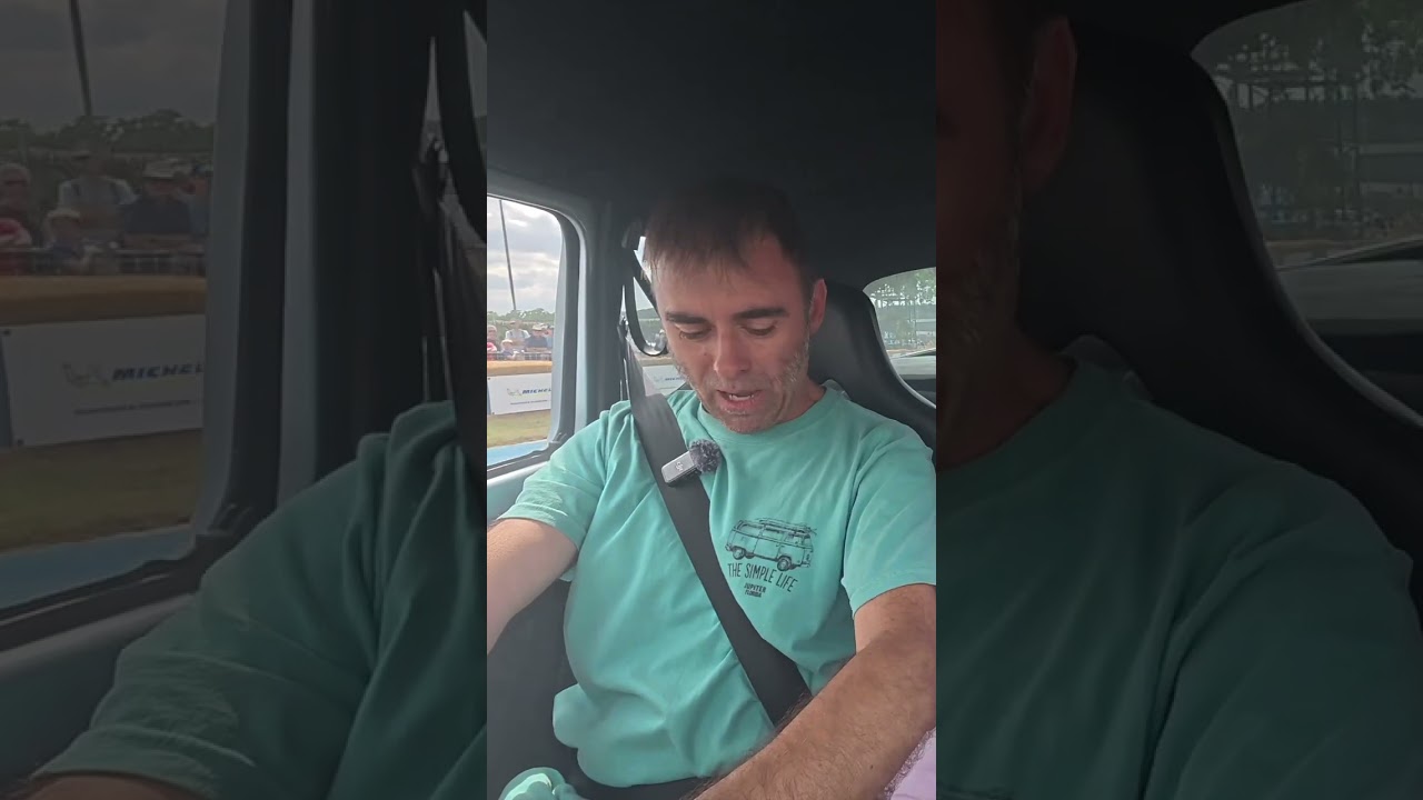 Biggest Burnout of Carfest ? #shorts #teslabeetle #michelin@ElectricClassicCars