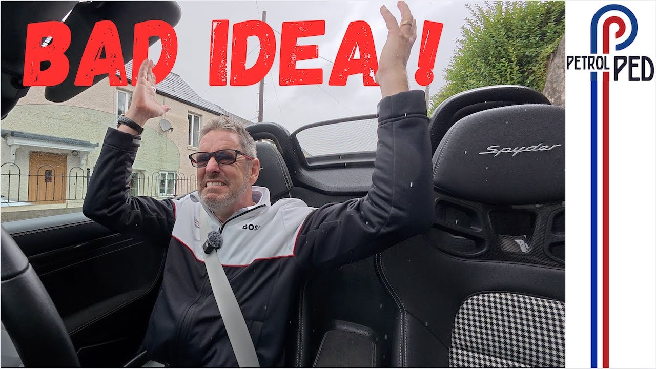 My First Drive Event with the Porsche Spyder was going well until…