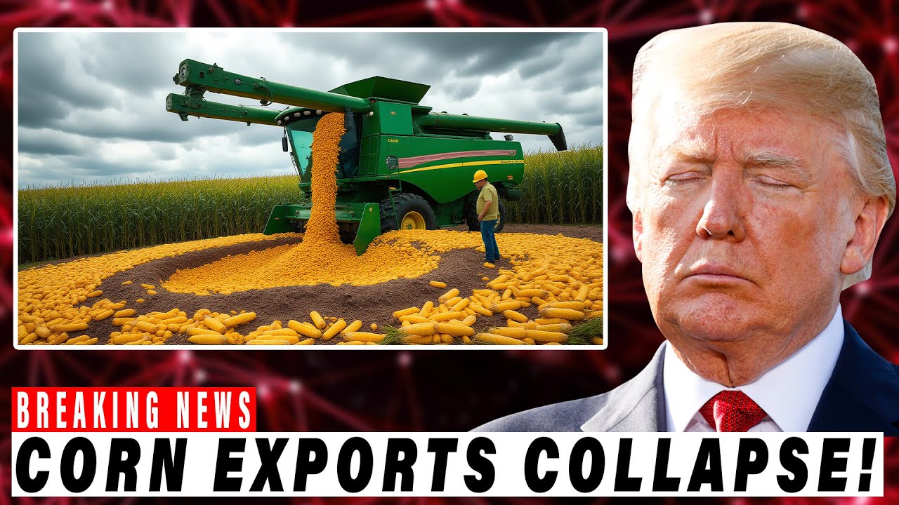 $13B U.S. Corn Wiped Out in MASSIVE Crash – Exports COLLAPSE, Trump shocked the U.S.