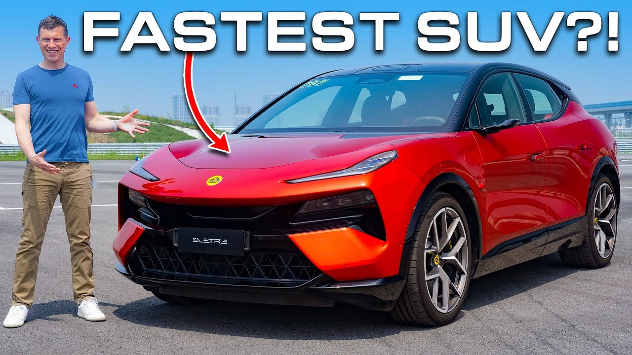 New 900hp Lotus Eletre R SUV driven with 1/4-mile TEST