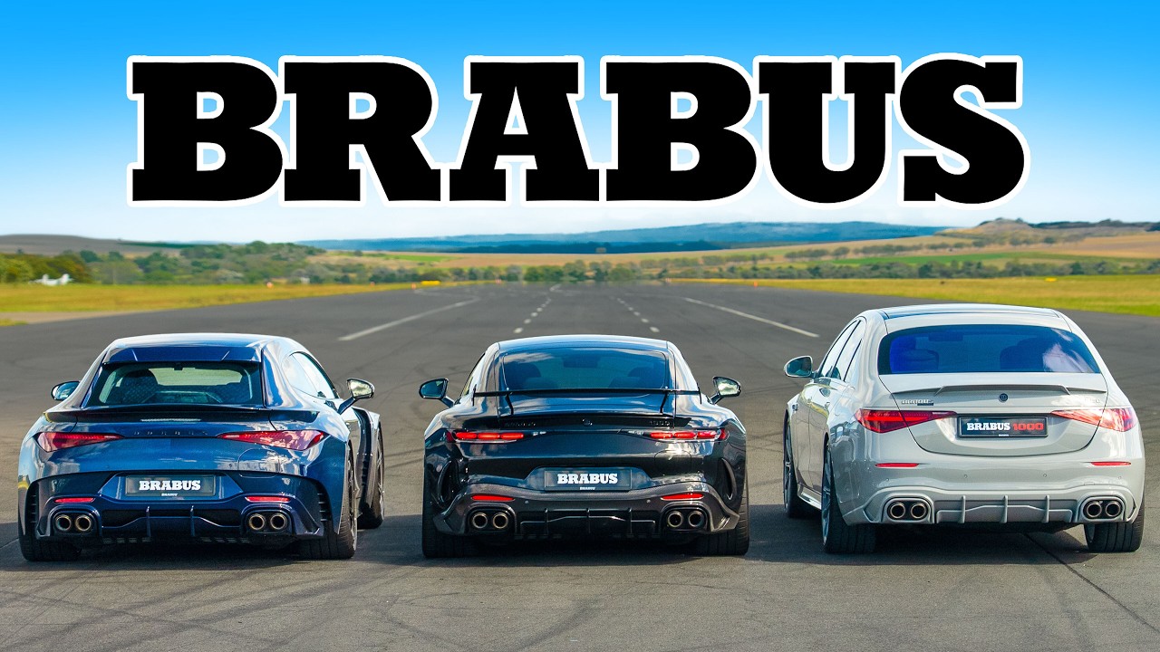 ULTIMATE BRABUS DRAG RACE