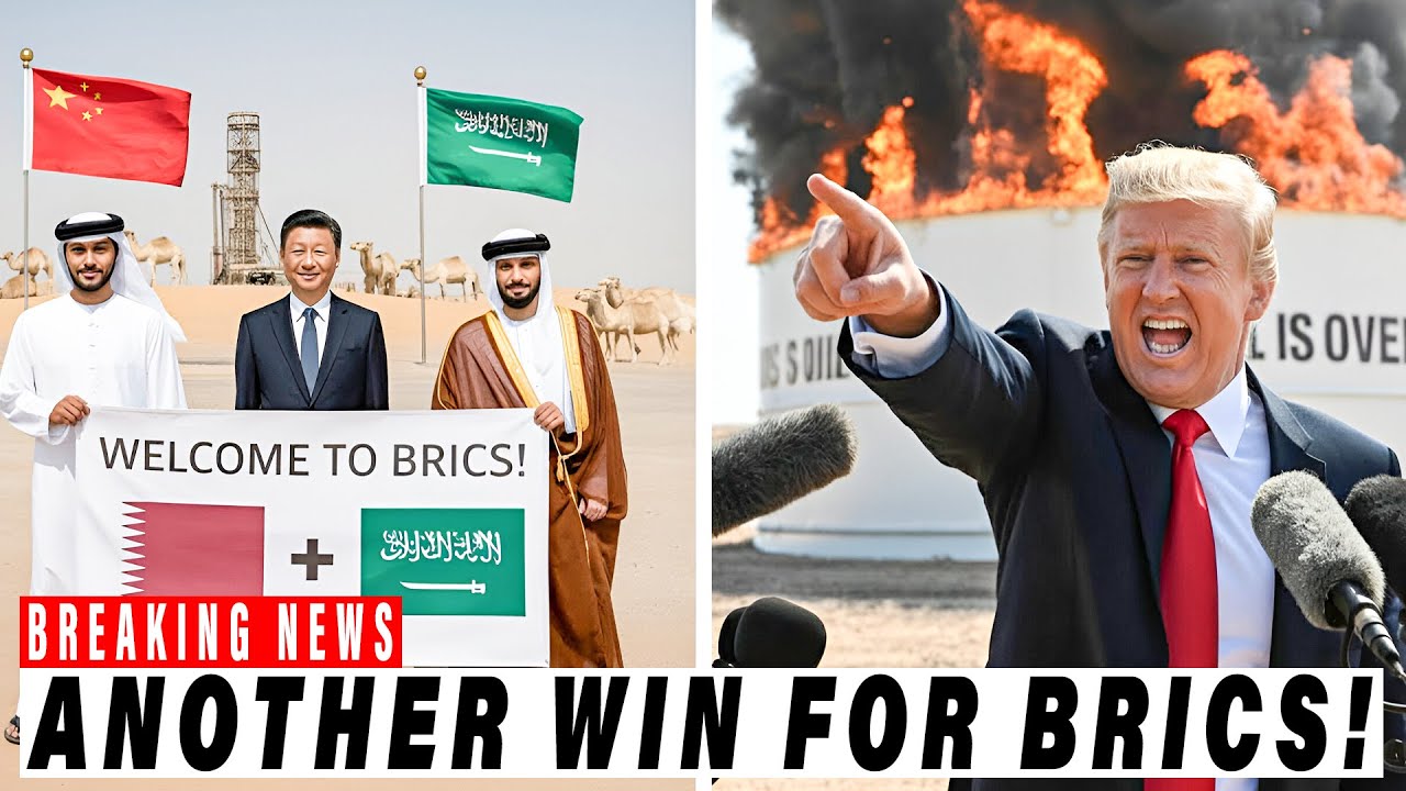 US Loses Gulf Control: Qatar & Saudi Arabia Join BRICS and Dump the Dollar
